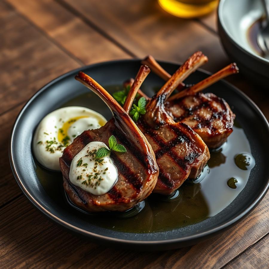 Hearth Lamb Chops