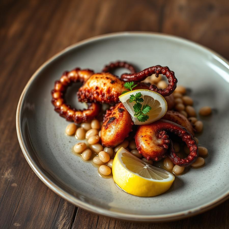 Smoked Paprika Octopus